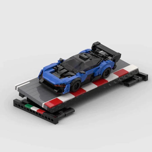 Display Stand For Brick Cars | Racing Strip