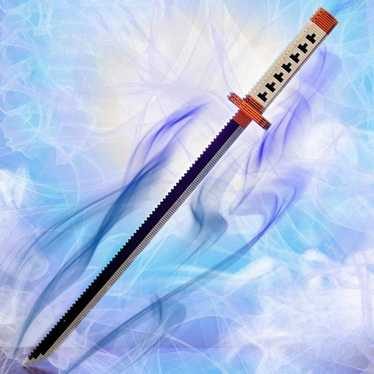 🗡️ Blok Samuray Kılıç Beyaz